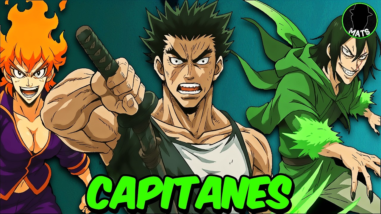 LOS 13 CAPITANES MAGICOS: DEL MÁS DÉBIL AL MÁS FUERTE en Black Clover!