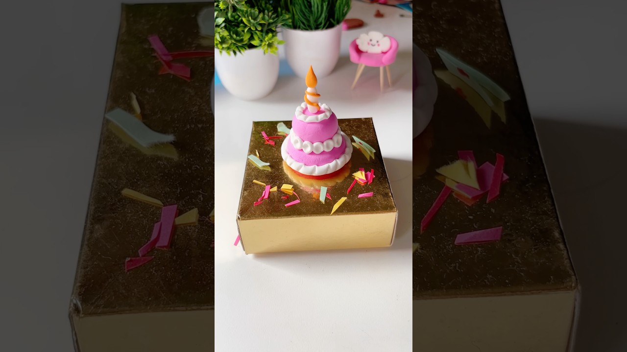 Easy kids cake craft#shorts#trending#artsandcrafts#ytshorts#amyra#youtubeshorts #crafting#diy#new