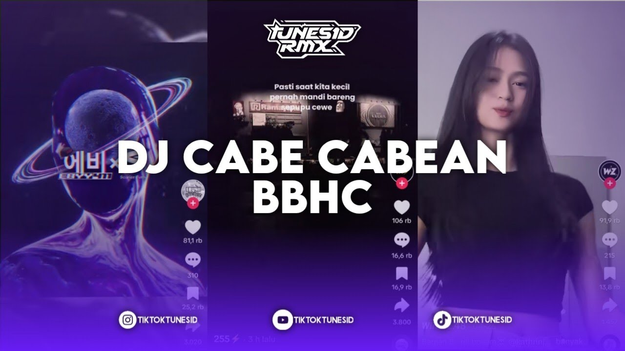 DJ CABE CABEAN STYLE BBHC SOUND JJ TIKTOK REMIX BY SCFY MENGKANE