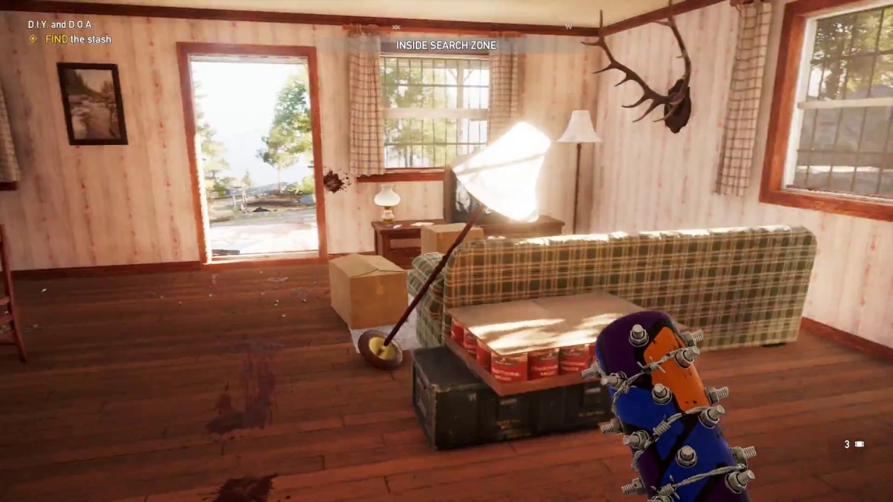 Far Cry 5 - DIY and DOA (Prepper Stash) Doverspike Compound: Locate The Key & Stash Gameplay (2018)