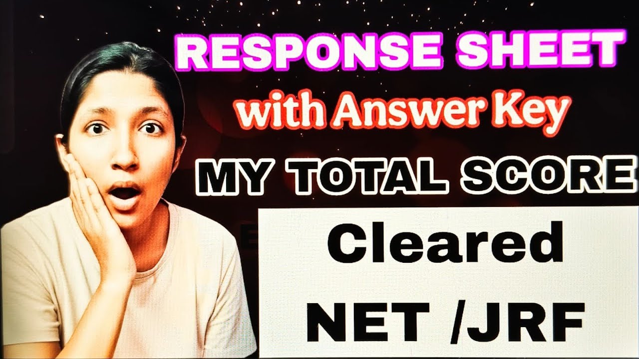 Cleared NET JRF with PYQs in 1st attempt 