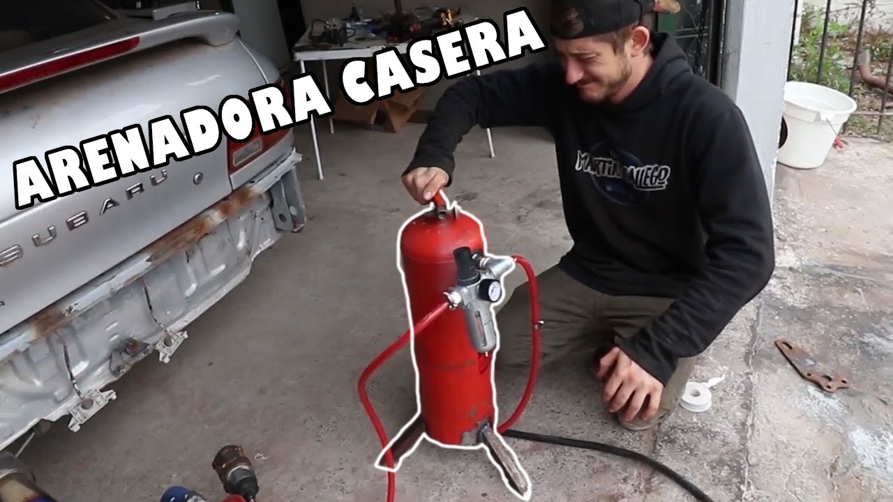 Fabricando una ARENADORA con un MATAFUEGOS