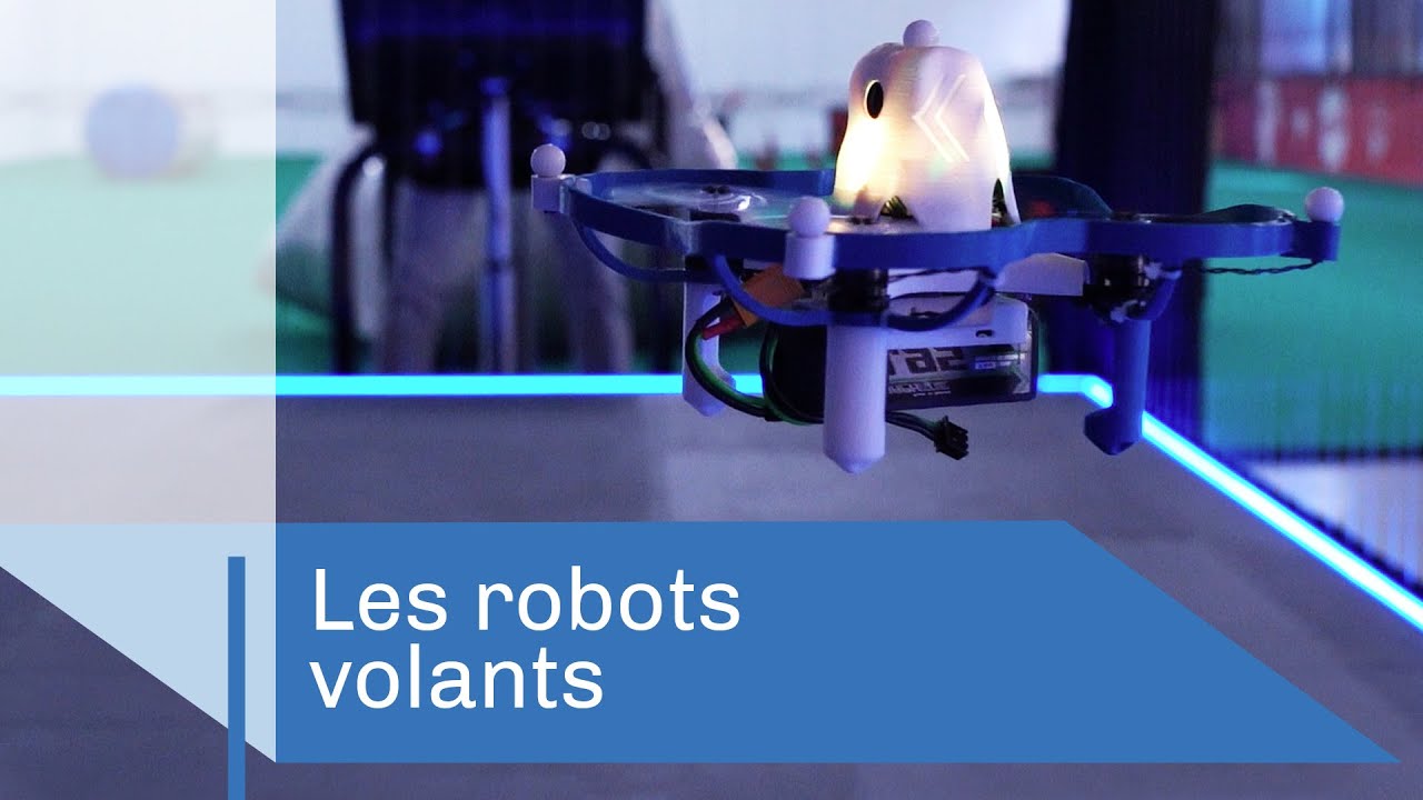 Les robots volants | Reportage CNRS