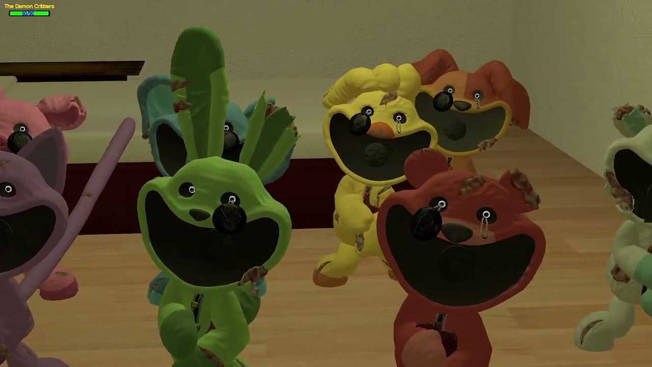 Escape Poppy Playtime 1, 2, 3 & 4 Compilation  Nextbot Gmod 13
