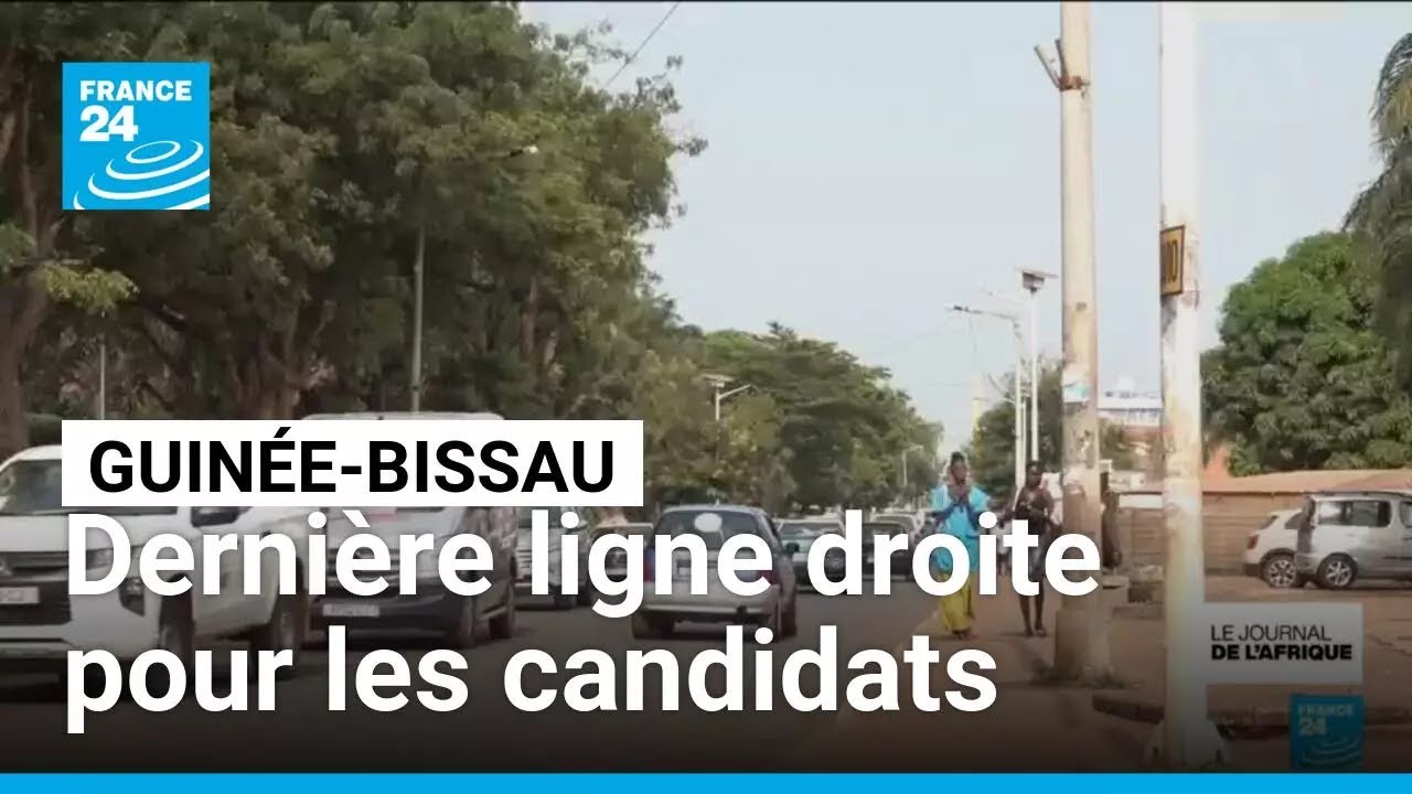 Pr&eacute;sidentielle en Guin&eacute;e-Bissau : derni&egrave;re ligne droite pour les candidats &bull; FRANCE 24