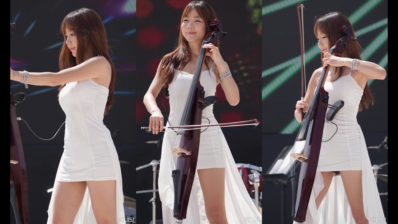180428 현악밴드 록시 직캠 - 연주공연 (포천 오뚜기 축제) By 애니닷