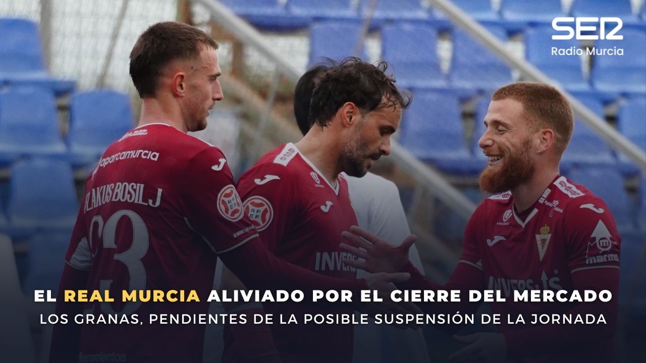 ¡EL REAL MURCIA, PENDIENTE DE LA ÚLTIMA HORA! ADRIÁN COLUNGA, ALIVIADO CON EL MERCADO
