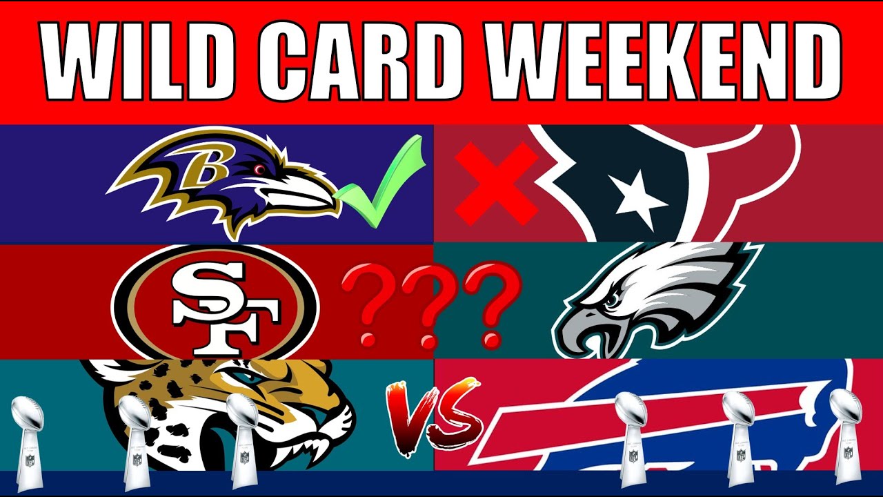 NFL Playoff Predictions Wild Card Weekend!