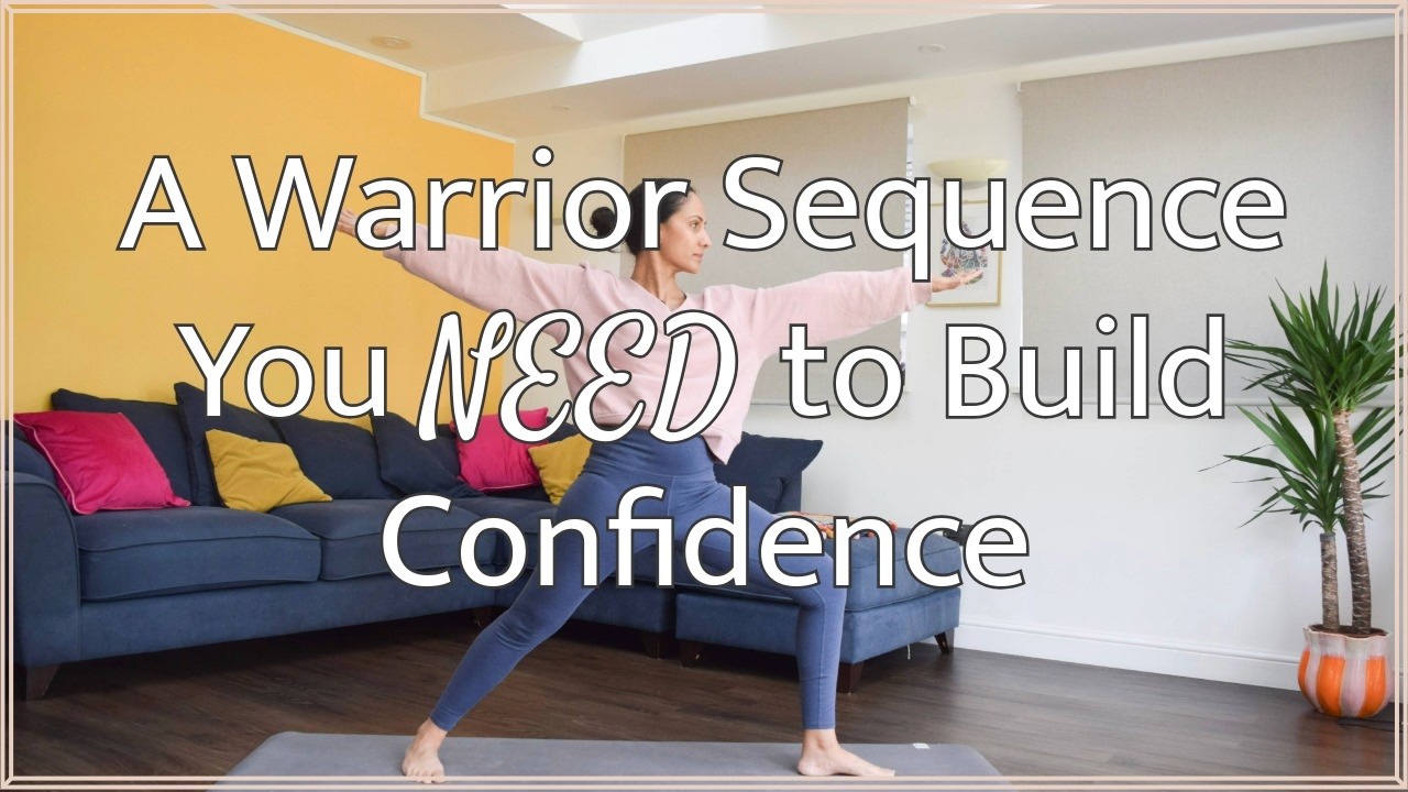 A Warrior Sequence You NEED to Build Confidence | 15 Minutes | Yoga with Jaina