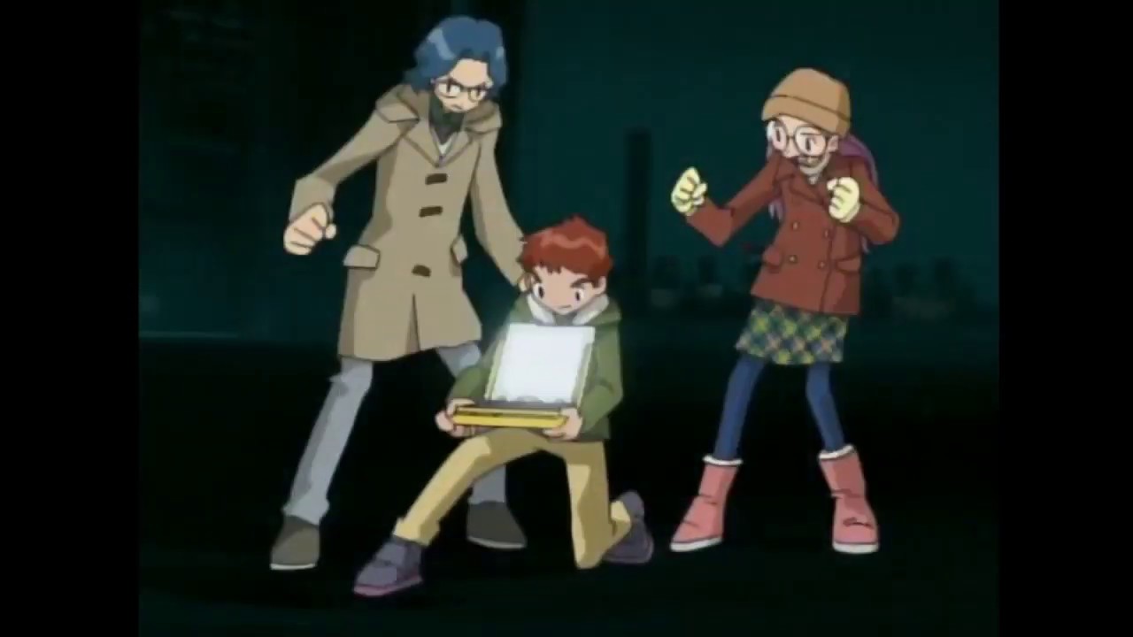 digimon adventure 02 Children sending Megadramon and Monzaemon to Digimon World
