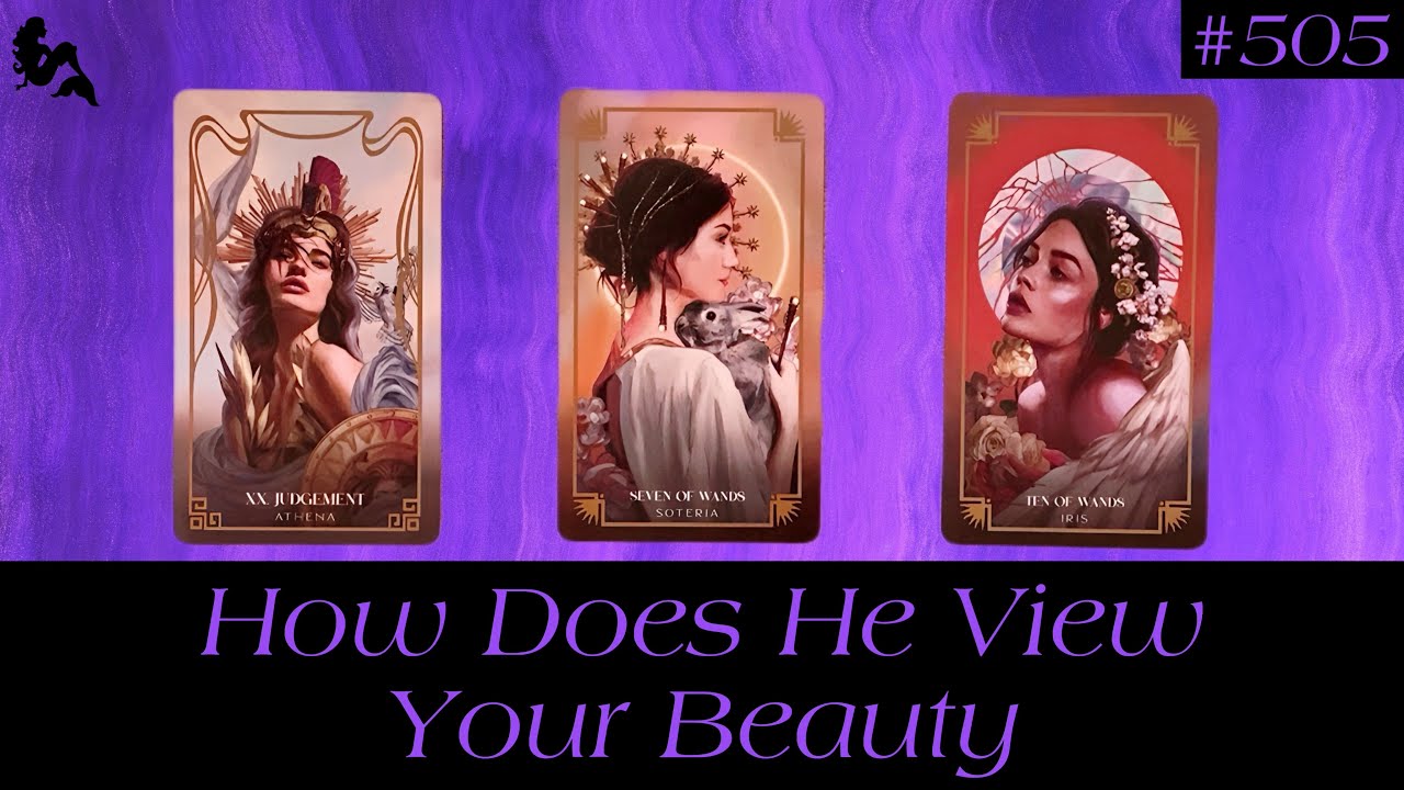 How Does He View Your Beauty😍😲☺️~ Timeless Pick a Card Tarot Reading