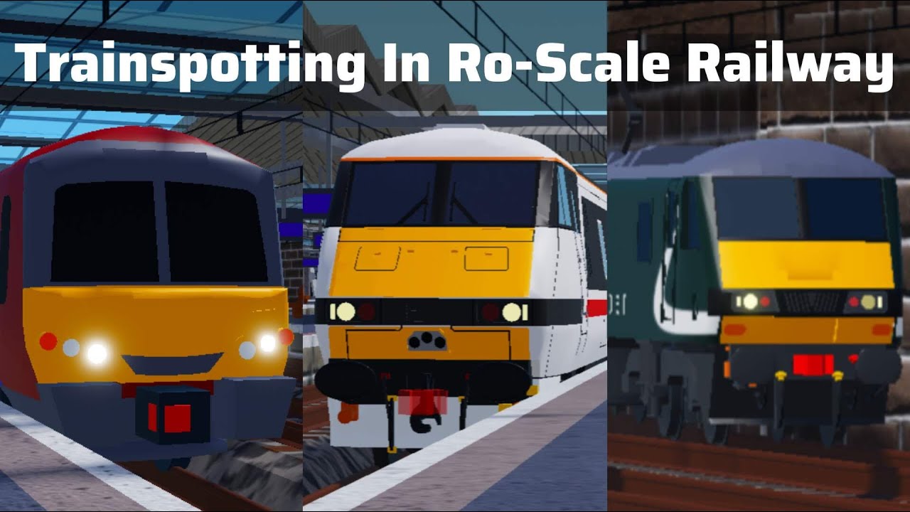 Trainspotting in Ro-Scale Railway!