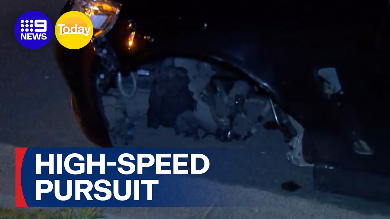 Melbourne man arrested after allegedly driving 200km/h | 9 News Australia