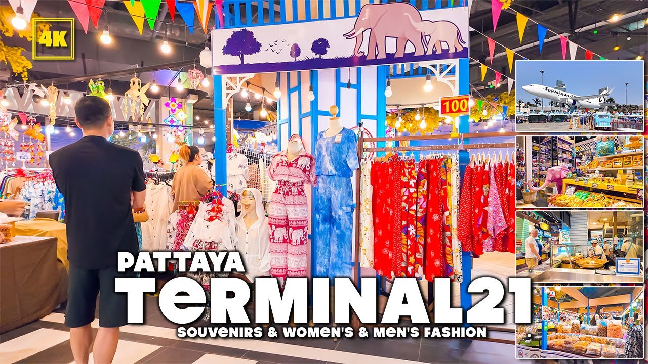 Walking Trip TERMINAL21 PATTAYA / Souvenirs & Fashion (Feb 2025)