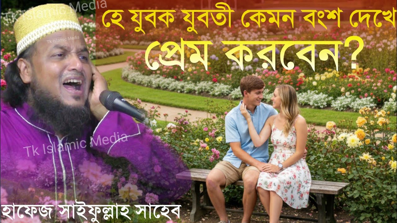 হে যুবক যুবতীরা কেমন বংশ দেখে প্রেম করবে┇ সাইফুল্লাহ সাহেবের নতুন ওয়াজ┇saifullah saheb waz