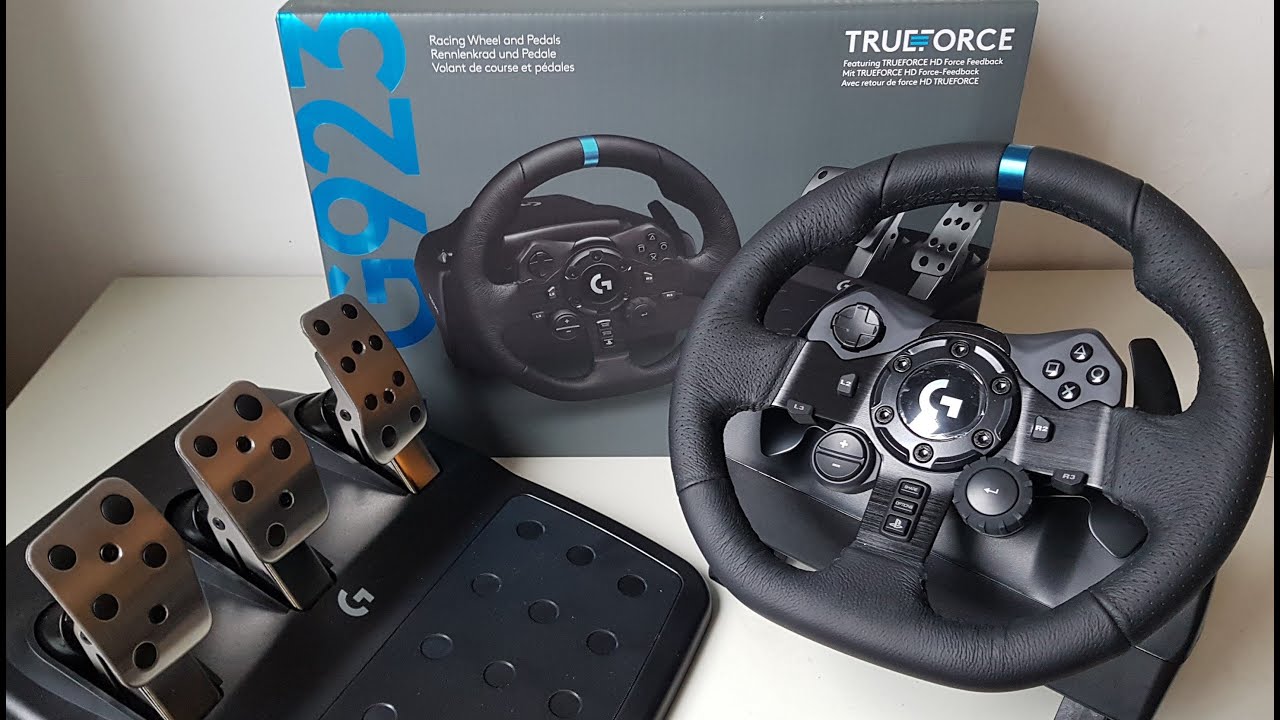 RECENSIONE: Logitech G923 il nuovo volante con il TrueForce super realistico !!!