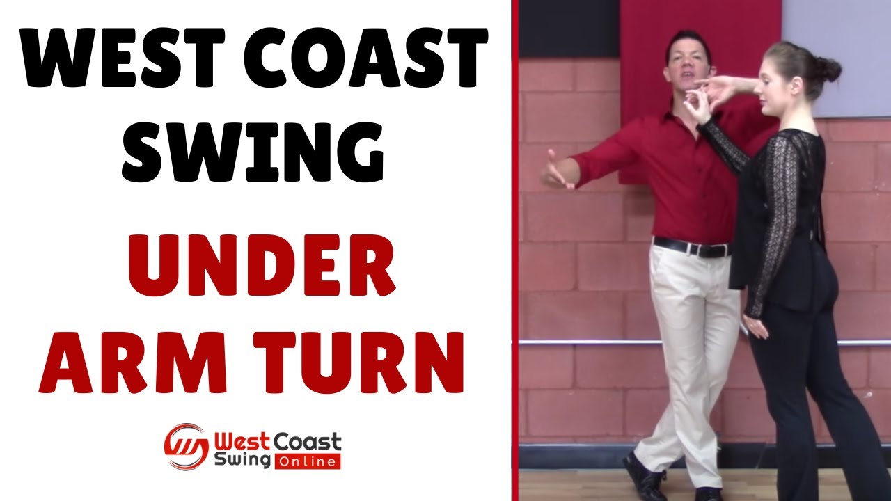 Right Side Pass or Under Arm Turn in West Coast Swing