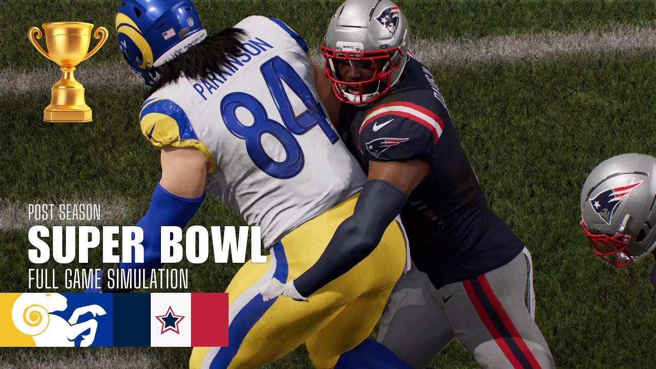 Rams vs. Patriots | 2025 Season Super Bowl | Madden NFL 26 Simulation
