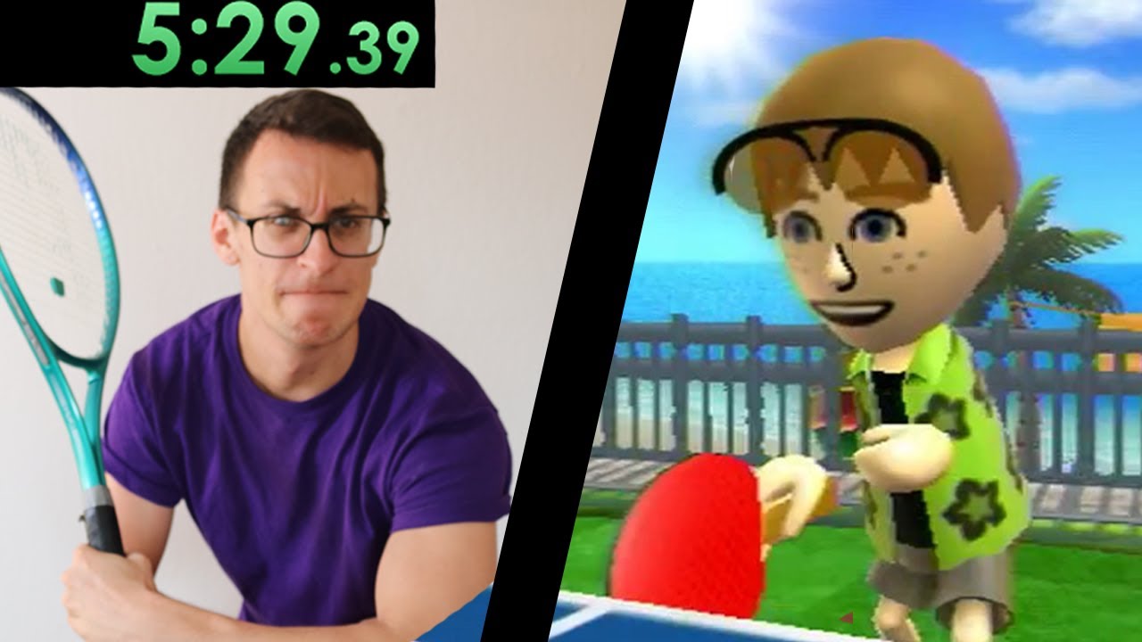 Speedrunning Wii Sports Resort is INSANE