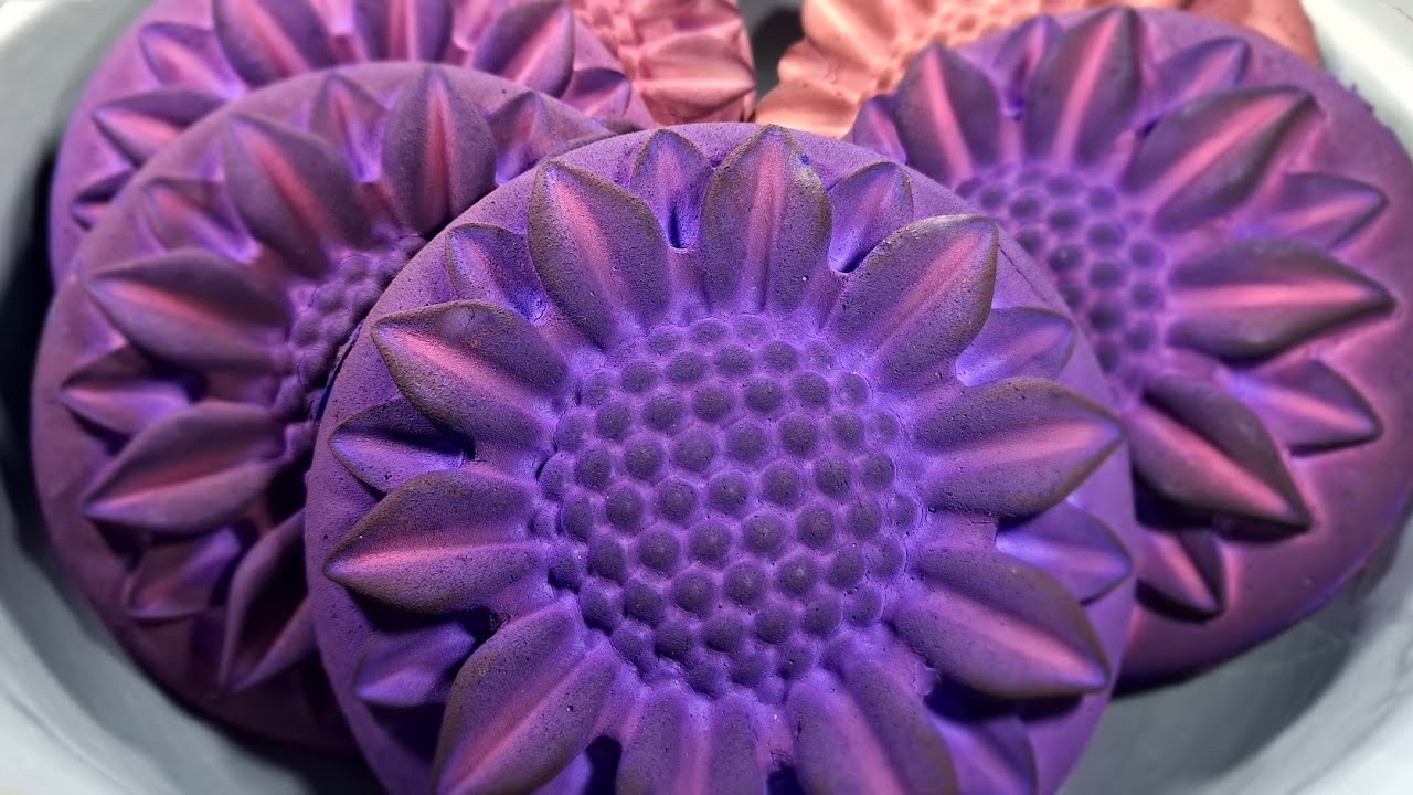 Gymchalk blurple huge sunflowers🌻~ Super dusty Blurple 💜💙💜💙