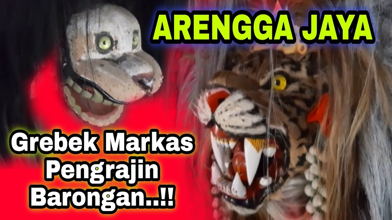 Grebek Markas Pengrajin Barongan Blora TERBESAR !! 