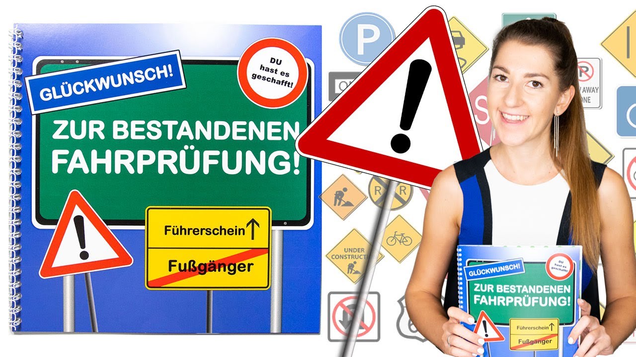 Das PERFEKTE Geschenk zum Führerschein Wenn Buch