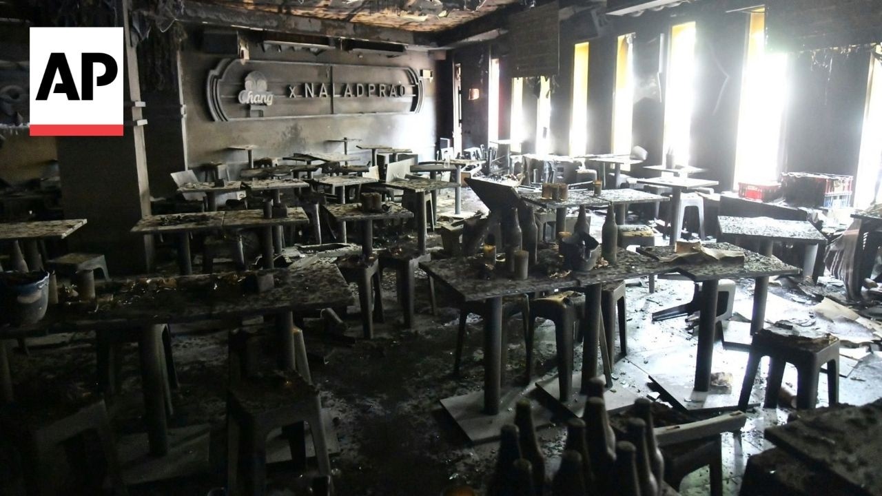 Huge fire at a Bangkok beer hall kills at least 27