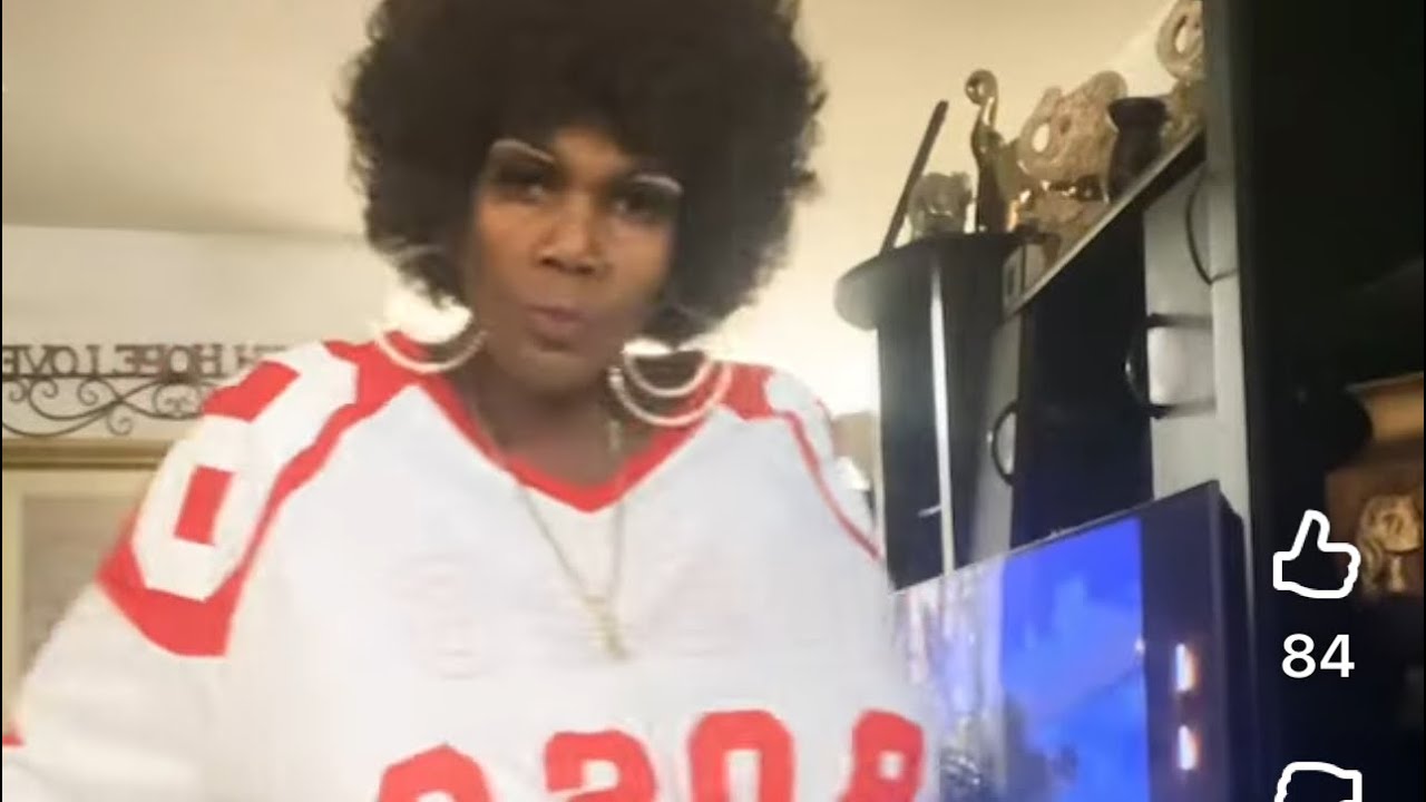 Loretta Brown is live!Lumber Jack aka Rasta upset over Ms Lo she looking good!!