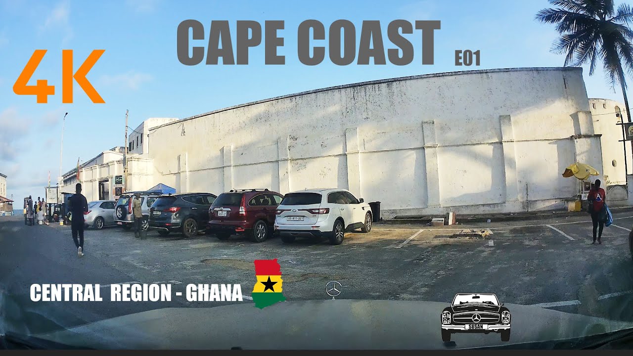 Cape Coast Drive Tour E01 Adisadel Antem Central Region Ghana 4K