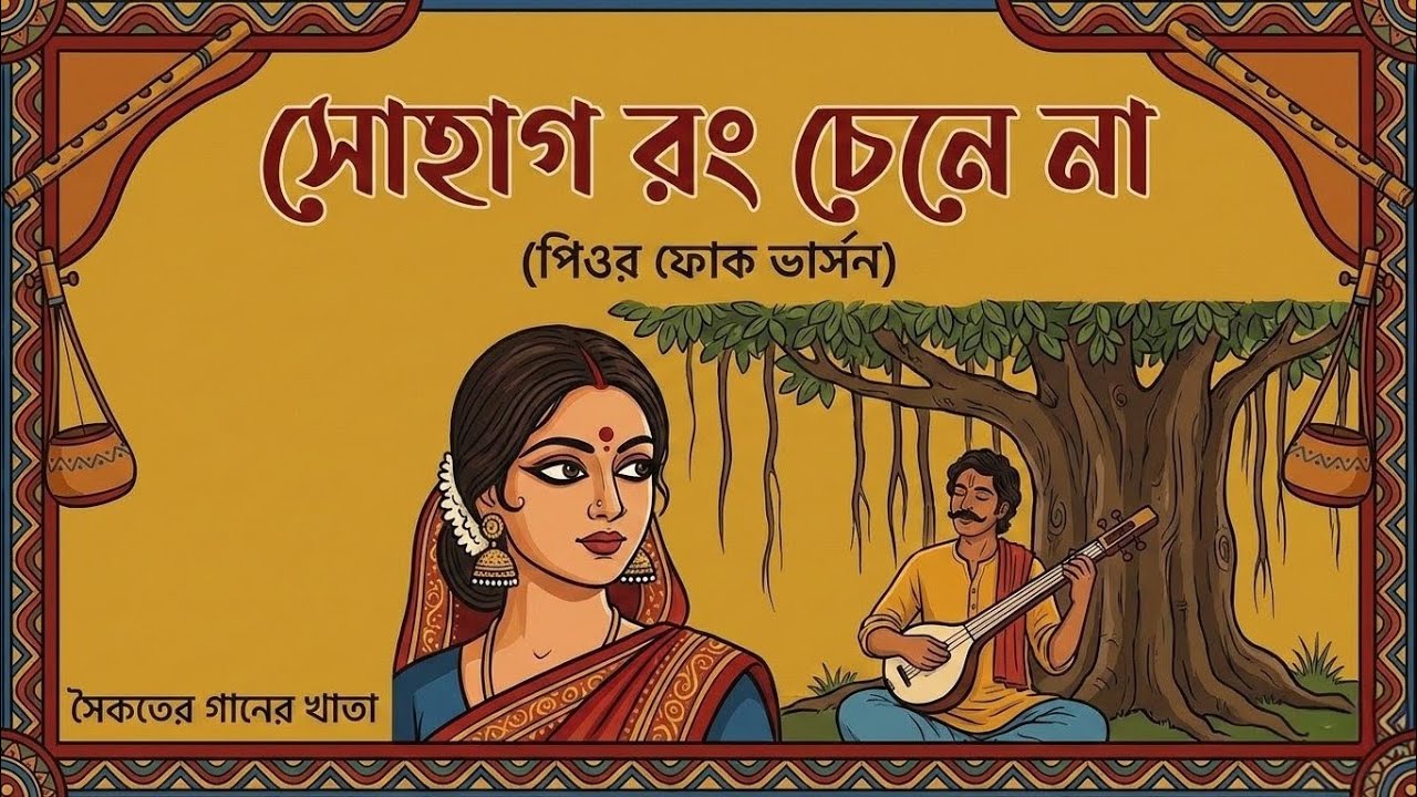 নিজেকে গেছি ভুলে,তাও সে বোঝে না নতুন ধামাকা ফোক গান - সোহাগ রং চেনে না ❤️#SohagRongCheneNa