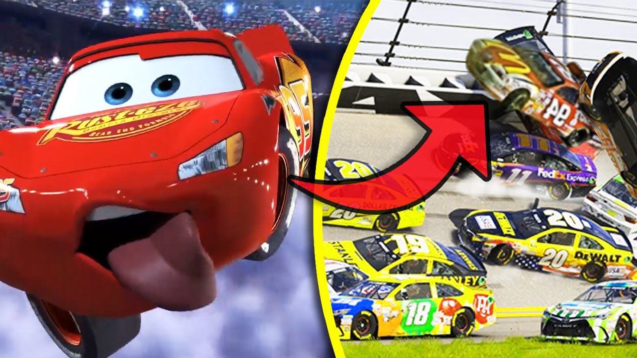 Momentos de NASCAR que Inspiraron Las Escenas de Cars | Disney