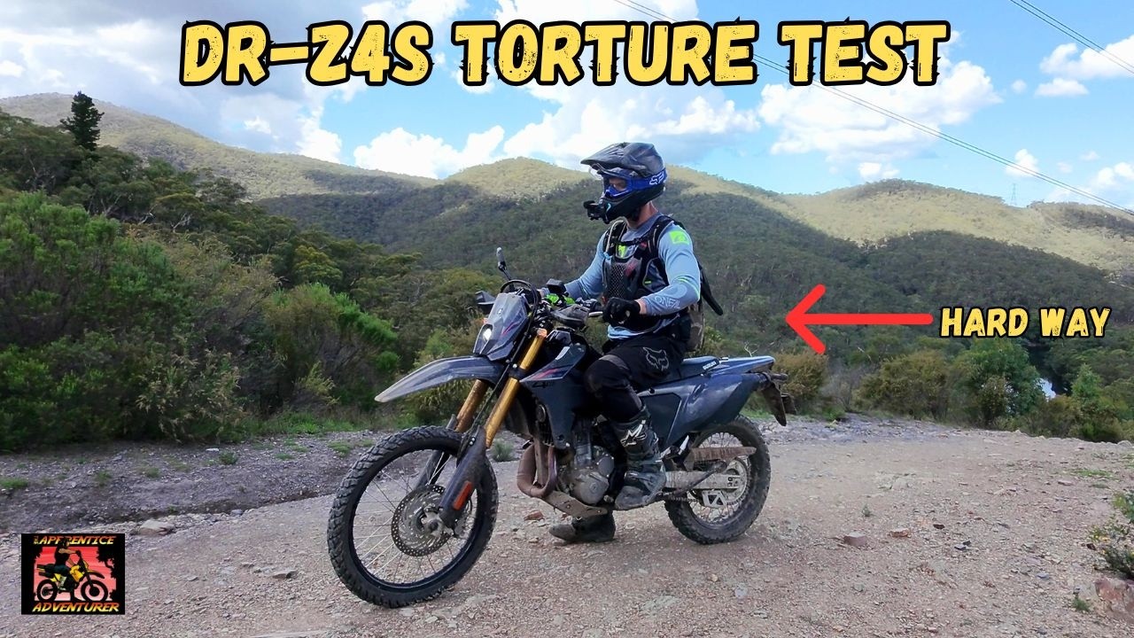 Suzuki DR-Z4S Pushed to Its Limits || Real World Off Road Test