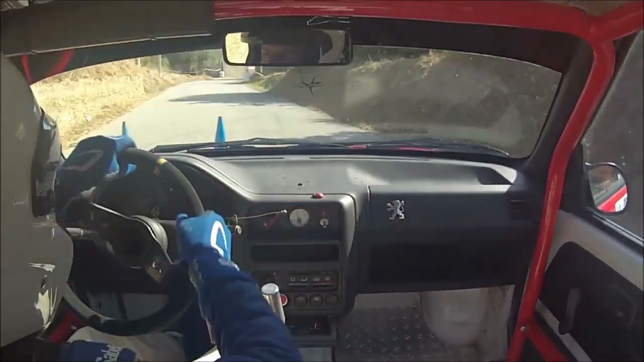 27 Slalom Torregrotta camera car Peugeot 106 Rally