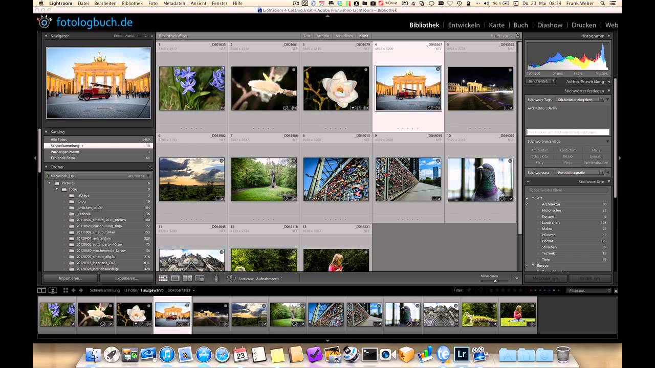 Lightroom Quicktipp - schneller Stichw&ouml;rter zuweisen