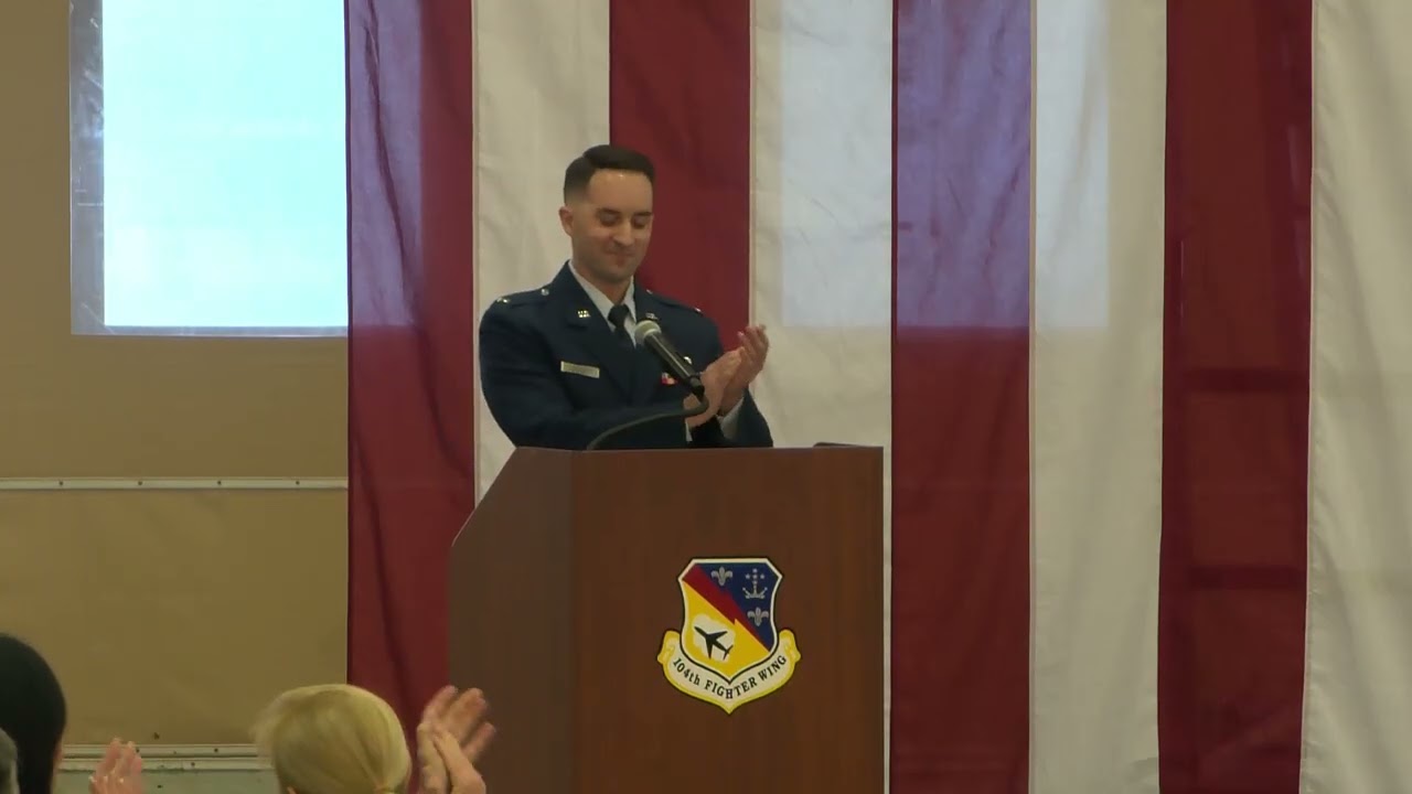 104th Fighter Wing holds Change of Command Ceremony