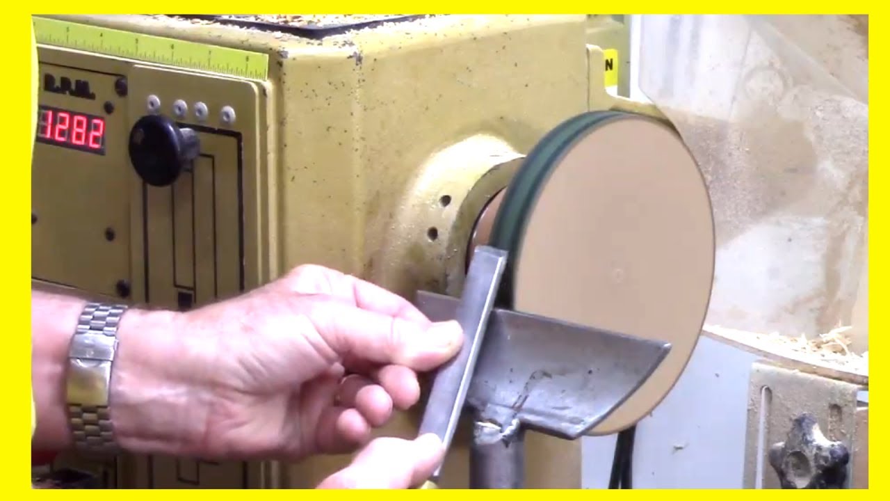 Make a Honing Disk or a Sanding Disk for your Lathe!