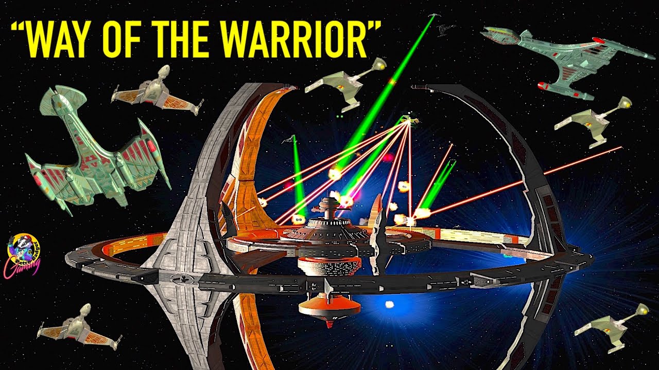 Deep Space Nine VS Klingon Fleet - Both Ways - Star Trek Starship Battles
