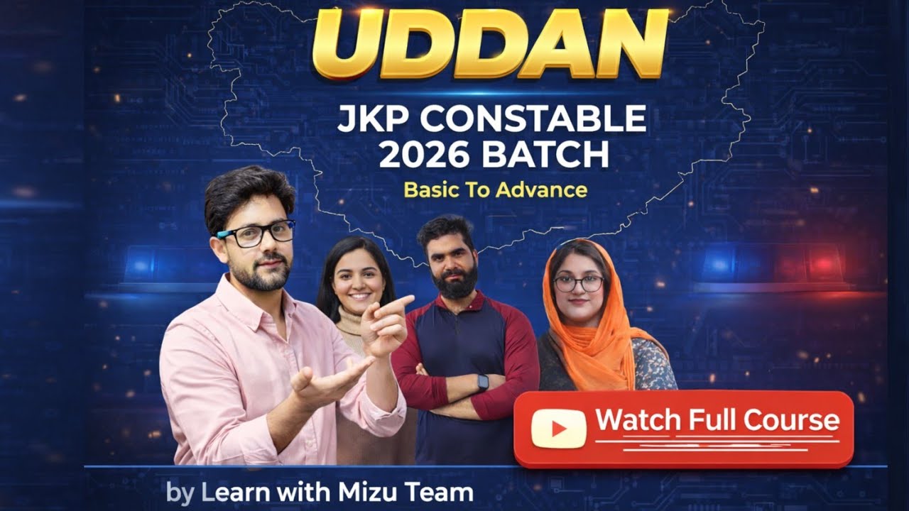 JKP CONSTABLE 2026 || IMPORTANT UPDATE || JKP CONSTABLE 2026 SYLLABUS ||  PREPARATION. 