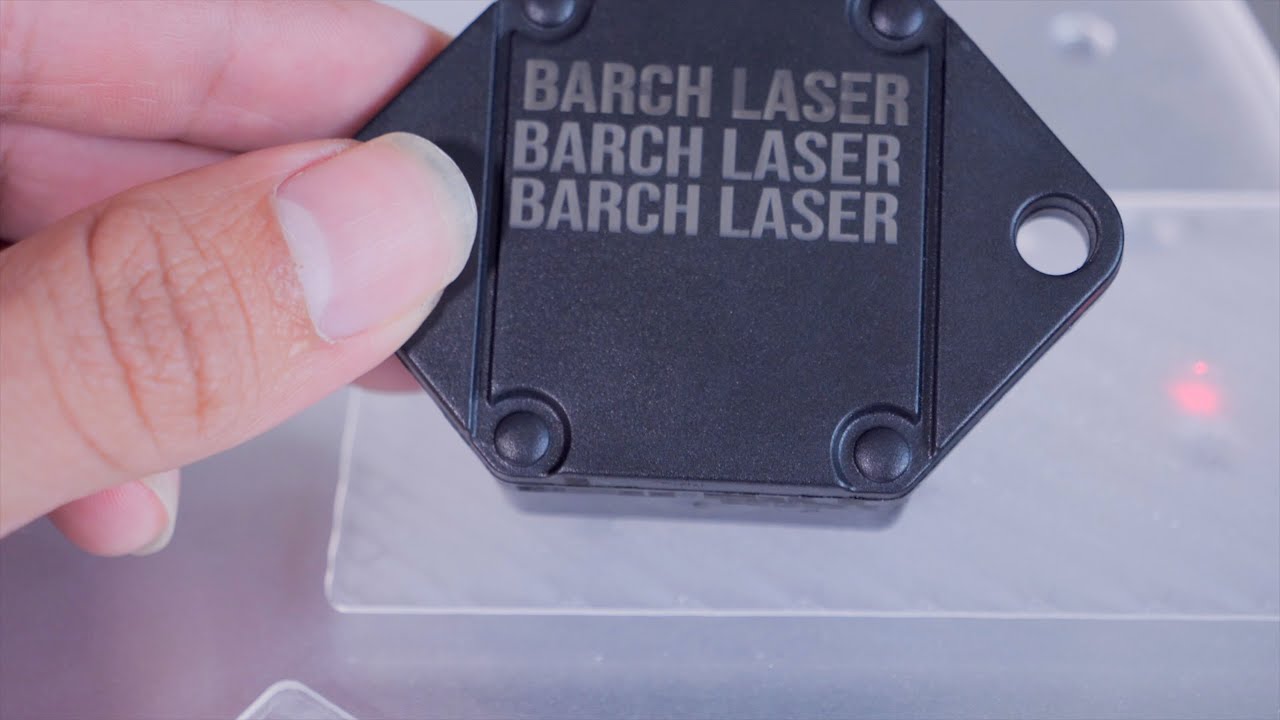 Plastic engraving with fiber laser machine BCF, with fiber laser settings for plastic