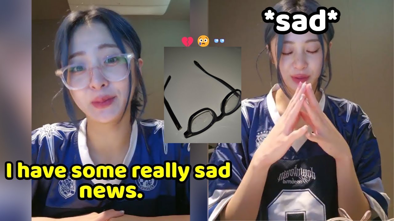 Yunjin can't stop feeling sad about what happened to her.