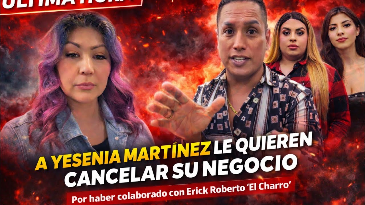 A Yesenia Martínez la quieren cancelar por haber colaborado con Erick Roberto el charro