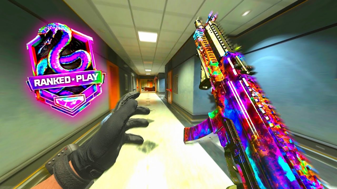 This is IRIDESCENT RANK in MW2 (Top 1%)