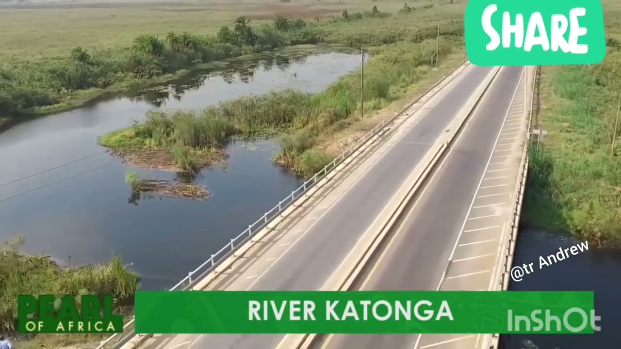 River Katonga flooding explained geographically south western Uganda