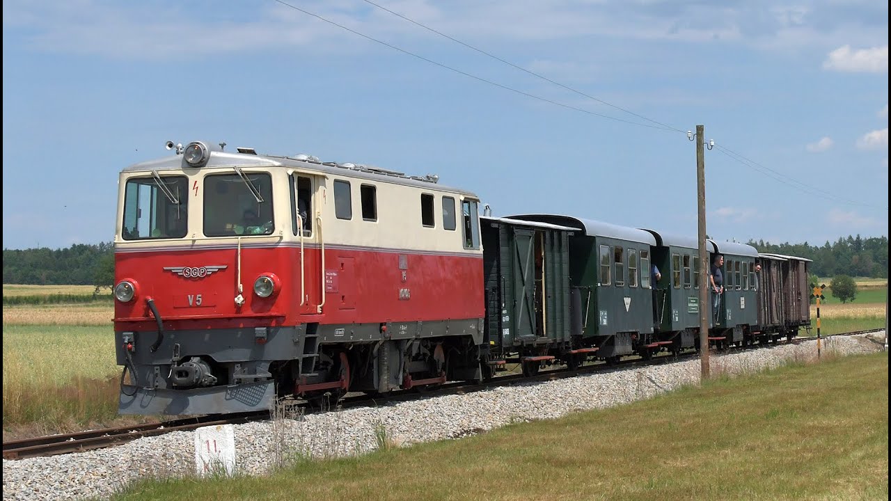 Waldviertelbahn NÖVOG V5 mit GmP von Alt Nagelberg nach Heidenreichstein und retour am 6. 7. 2025
