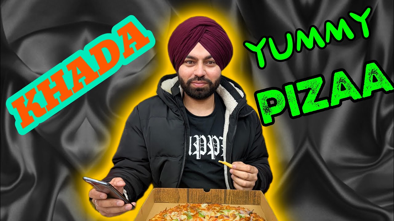 AJJ KHADA YUMMY PIZZA - JOB DA SAMAN KITA ORDER & STREET WALK…..