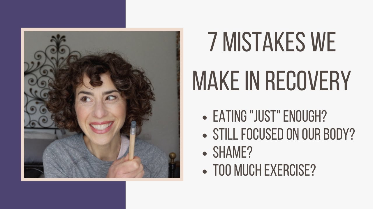 Don't Make These Mistakes in Recovery