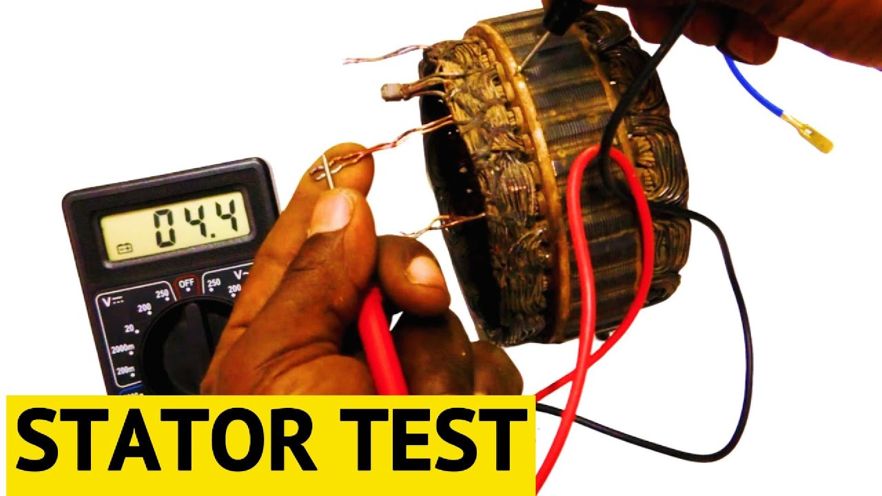 How to Test Alternator stator Coil | Open, Short & Ground | Tests.የአልተርኔተር ስታተር ኮይል ፍተሻ.