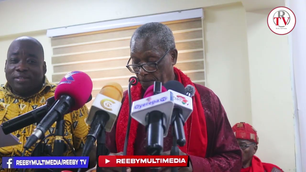 Ga Paramount Stool Dzaase Holds A Press Conference On An Appeal And Stay Of Execution By The NHC Pt2