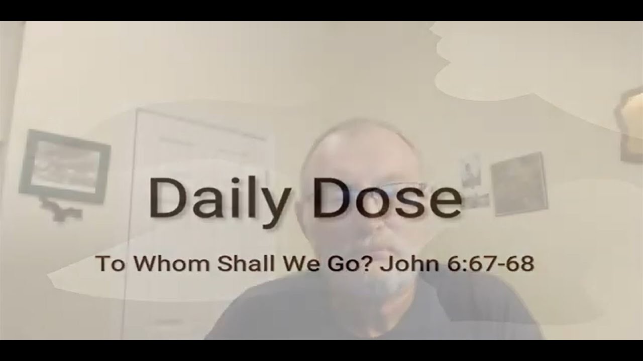 John 6:67-68