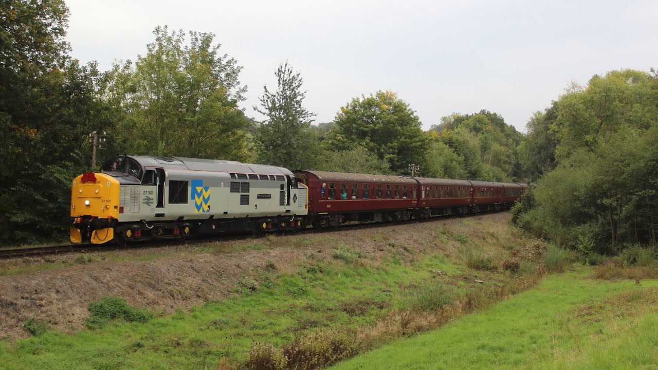 Severn Valley Railway`s Autumn Diesel Bash. 65 Years of Class 37. 02-10-2025